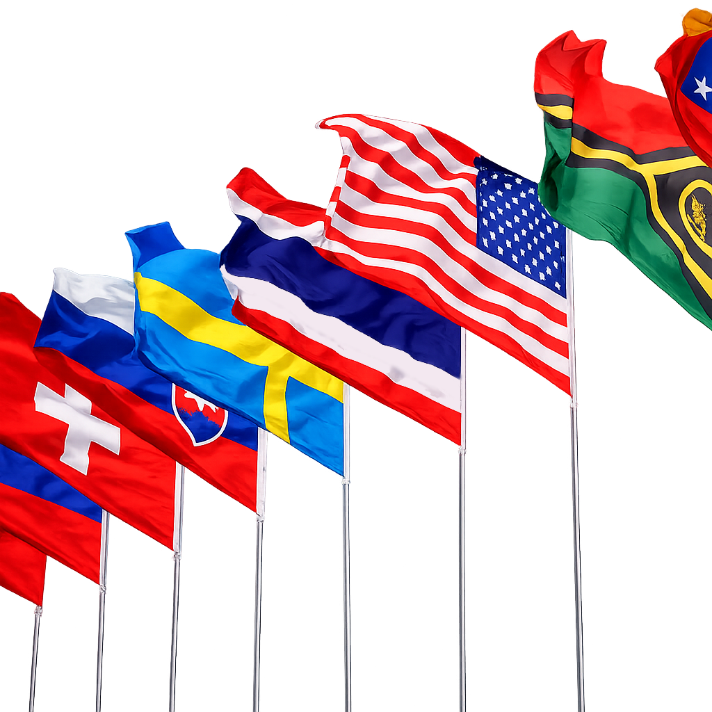 World flags